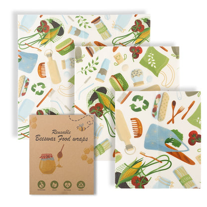 Cotton Beeswax Fresh-Keeping Cloth